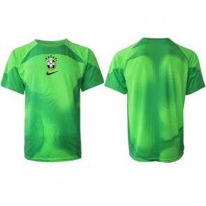 Brazil Goalkeeper Replica Away Stadium Shirt World Cup 2022 Short Sleeve